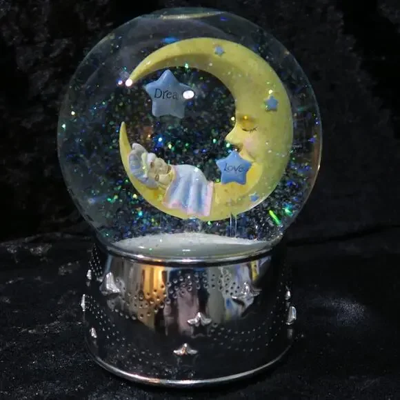 SPINS Lenox Reed Barton Sweet Dream Musical Globe Love Nursery Twinkle Twinkle - Picture 6 of 13